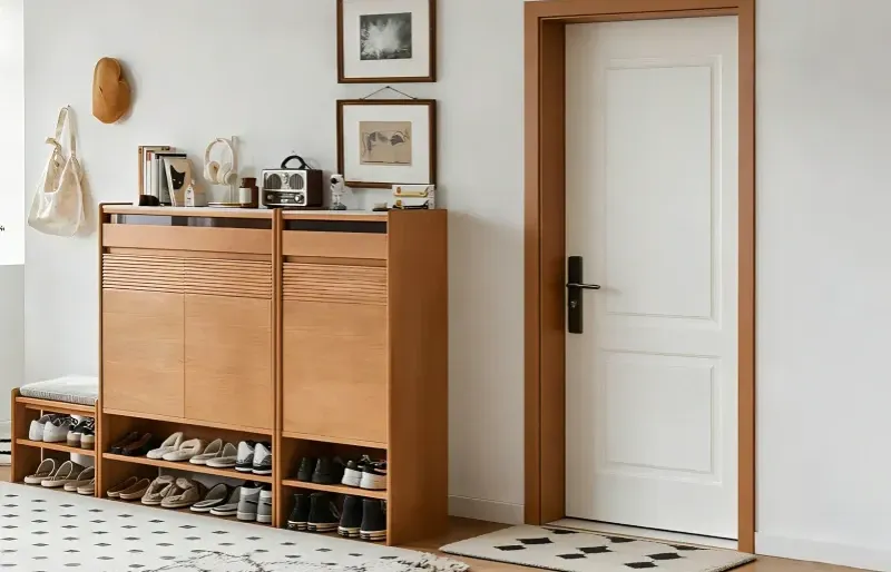 Shoe Storage for Entryway