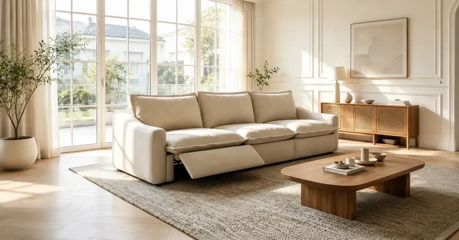 Power Recliner Sofa