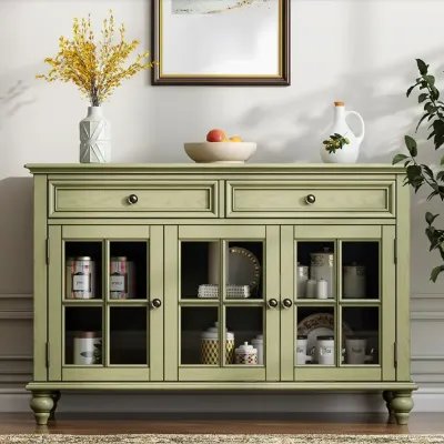 Wooden Sideboard with Drawers