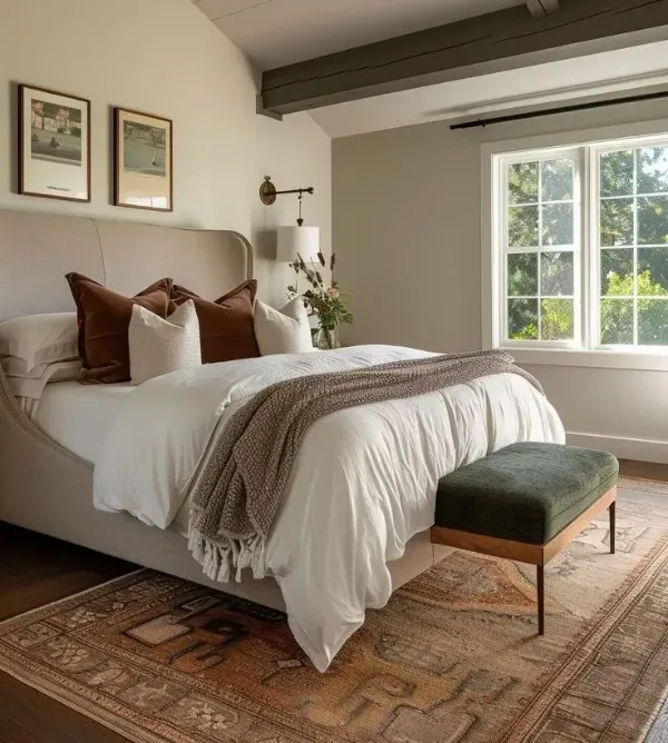 Rug for One-third of the Bed 