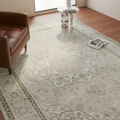  Floral Rectangular Area Rug