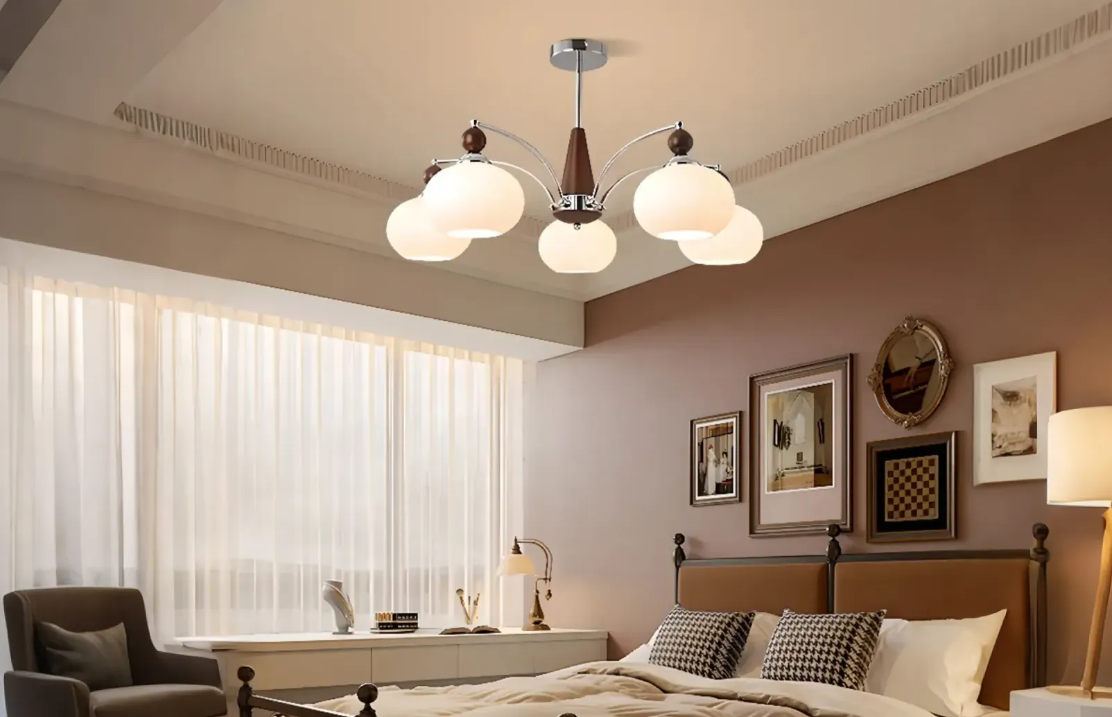 chandelier for bedroom