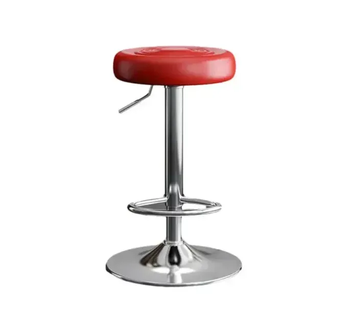 Metal Round Swivel Bar Stool 
