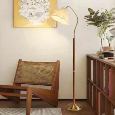 Floral Arc Floor Lamp