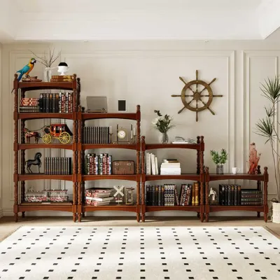  Open 5-Shelf Bookcase