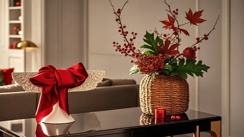 Decorate the Console Table