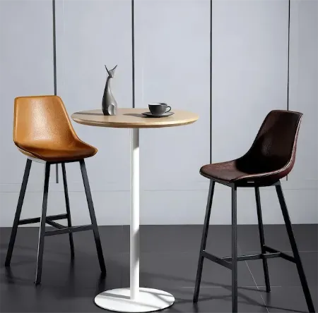 small round bar table