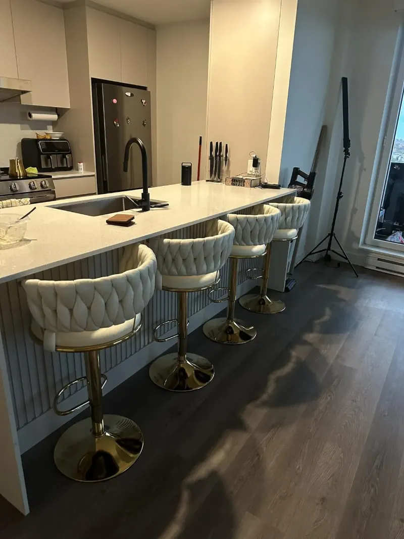 bar stool for kitchen island--customer review