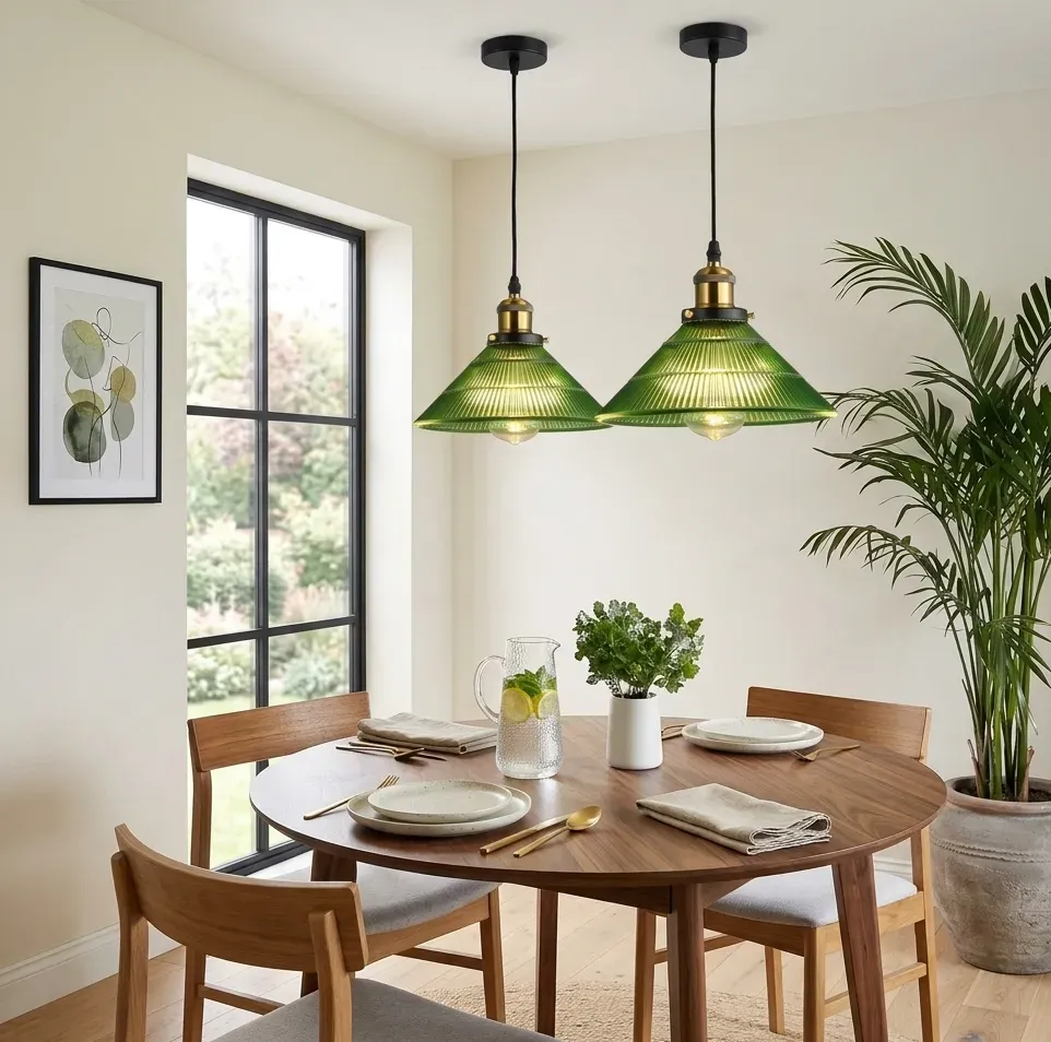 Vintage Green Pendant Lights&nbsp;