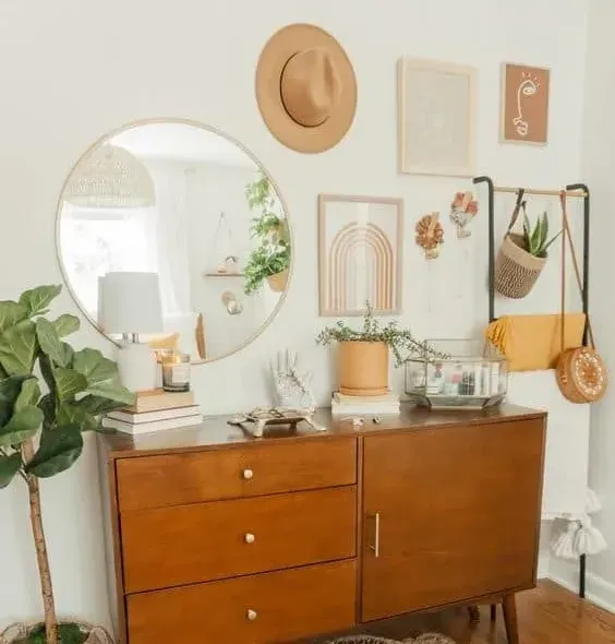 dresser decor with your accessories