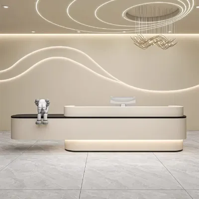 long reception desk