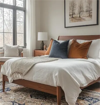 Avoid Sharp Corners Pointing at Your Bed