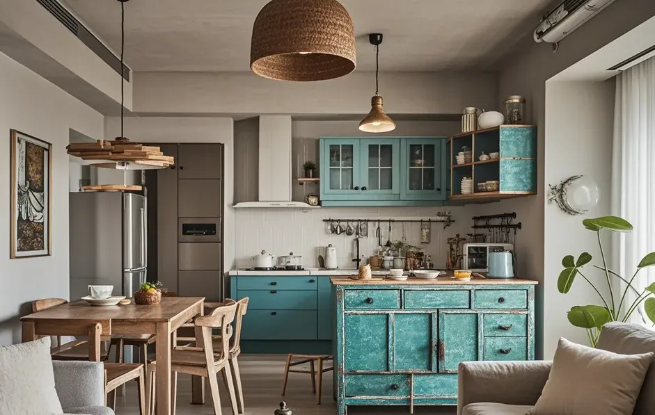 Budget-Friendly Kitchen and Living Room Ideas