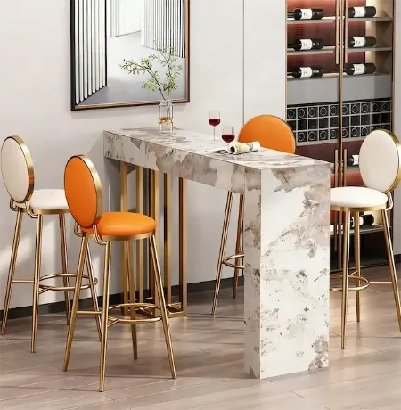 Marble Home Bar Table