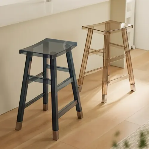  Acrylic Backless Bar Stools | homeyfad