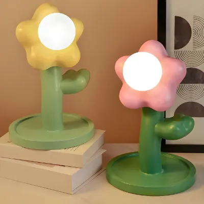 Flower Kids Lamp for Bedroom