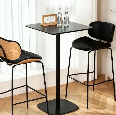 square bar table