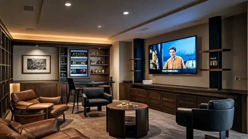 TV in Entertainment Areas