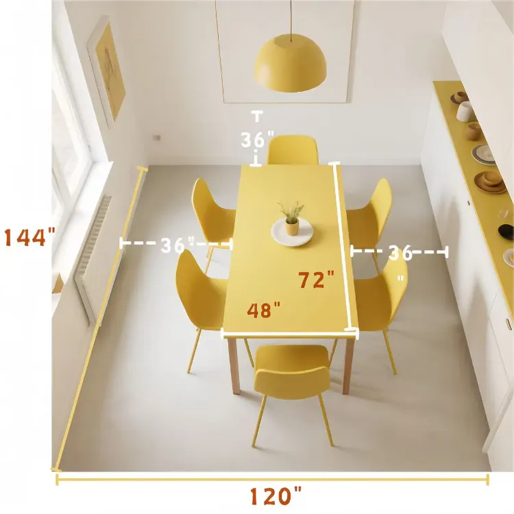 Sizing a Dining Room Table