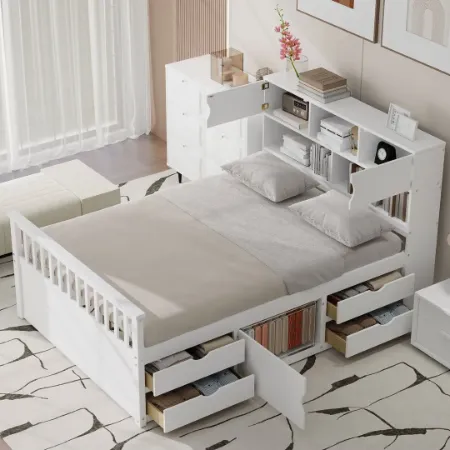 Captains Bed with Drawers