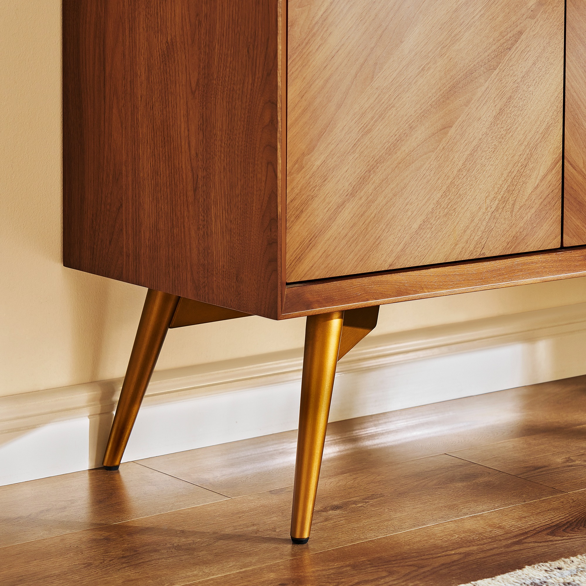 Modern Wood Sideboard Buffet Cabinet | homeyfad