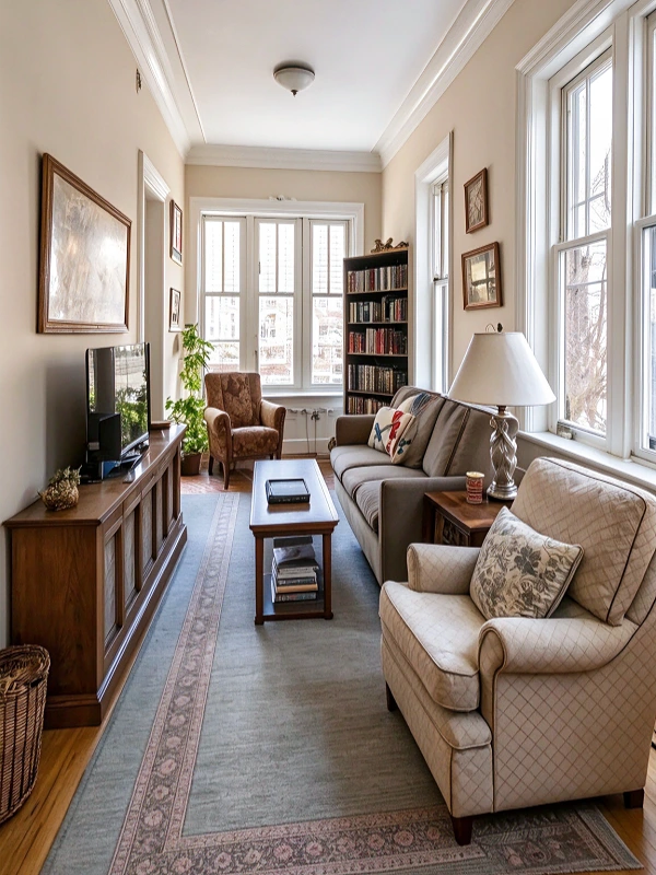 Long Narrow Living Rooms