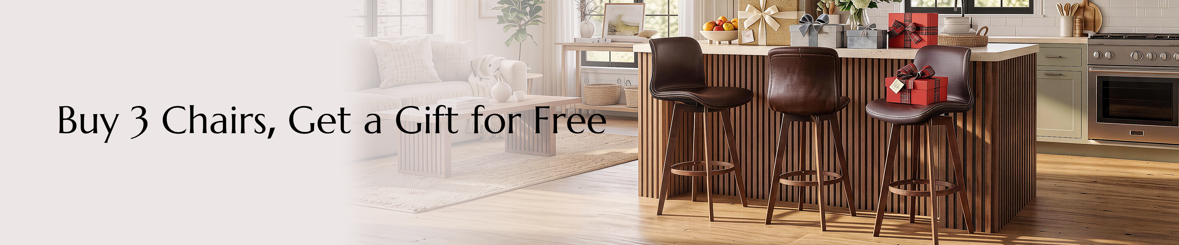 BUY 3 CHAIRS, GET A FREE GIFT | homeyfad