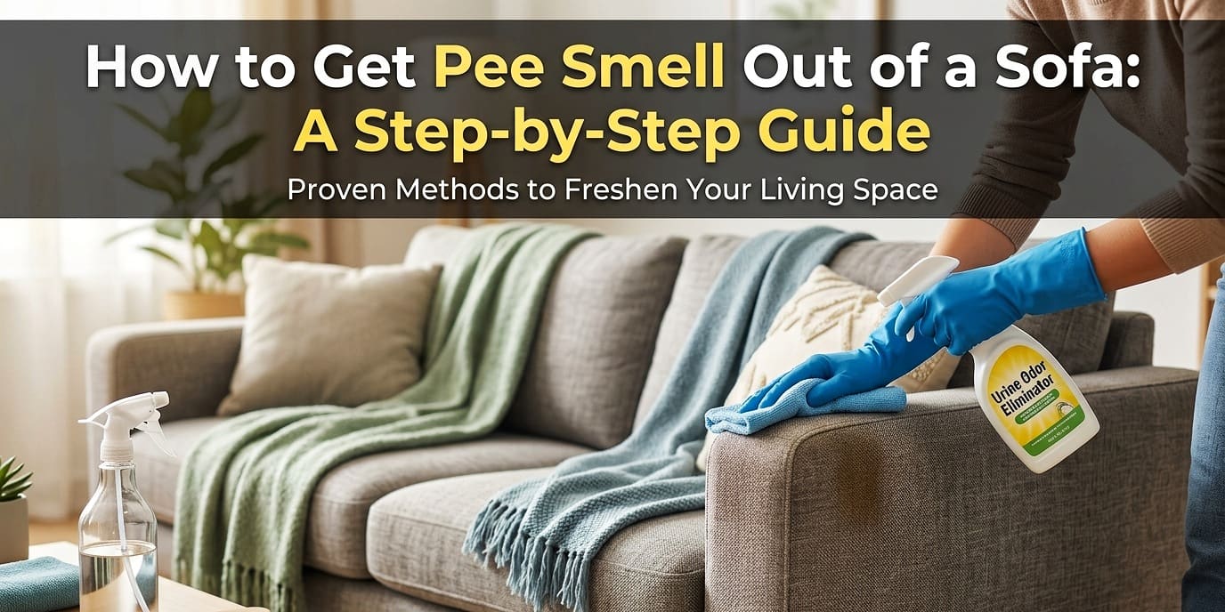 How to Get Pee Smell Out of a Sofa | homeyfad