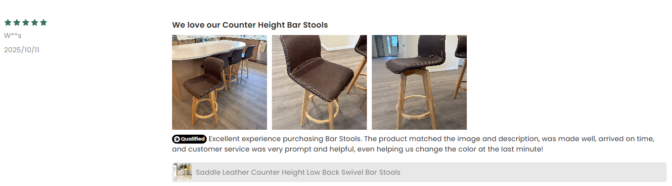 Homeyfad furniture reviews for bar stool