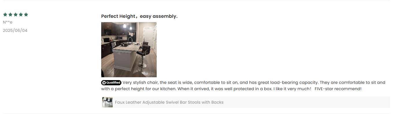 Homeyfad furniture reviews for bar stool
