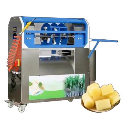 P-Sugarcane Peeling and Cutting Machine