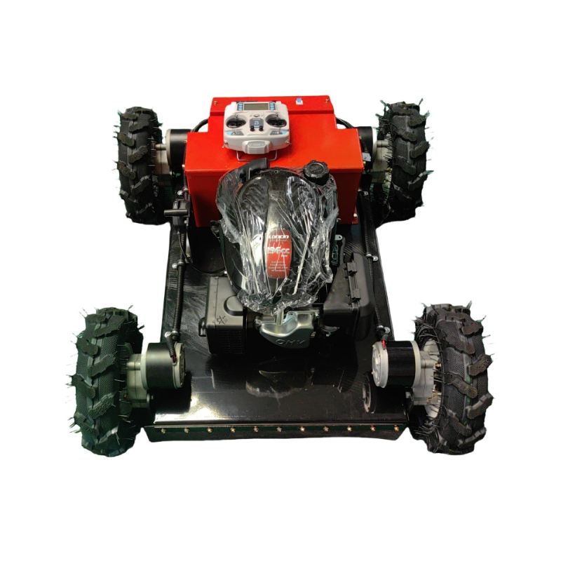 Four-Wheel Lawn Mower