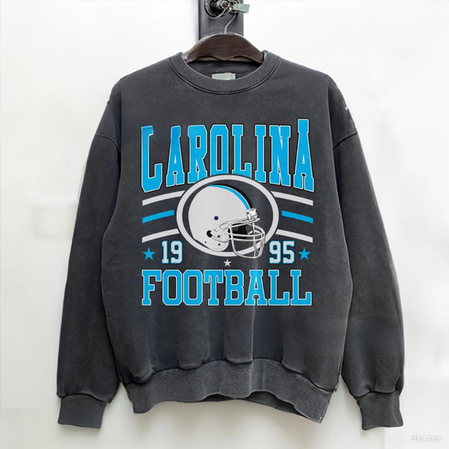 New Retro Style Varsity All Team Football Sweatshirt