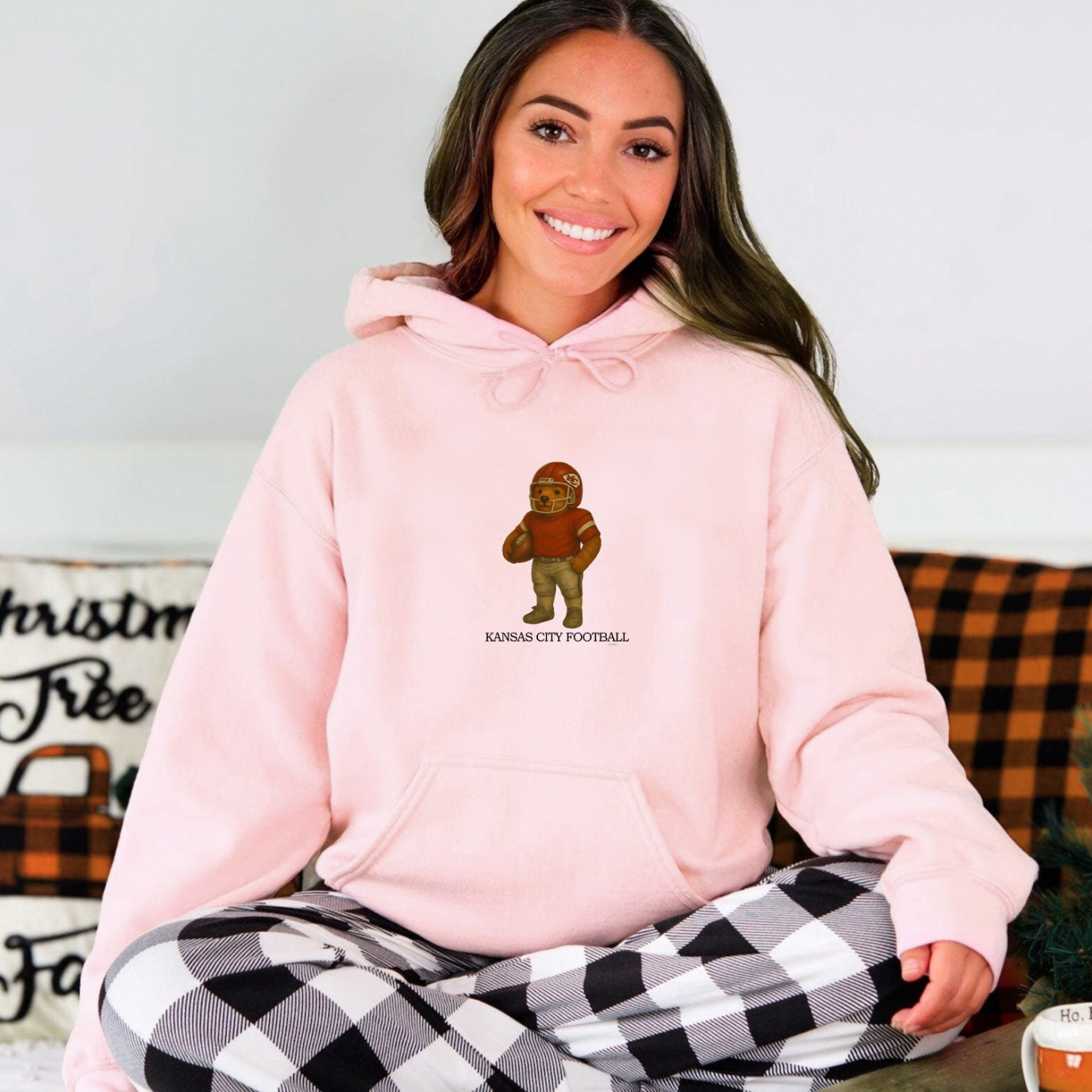 Custom American Football Bear Sweatshirt