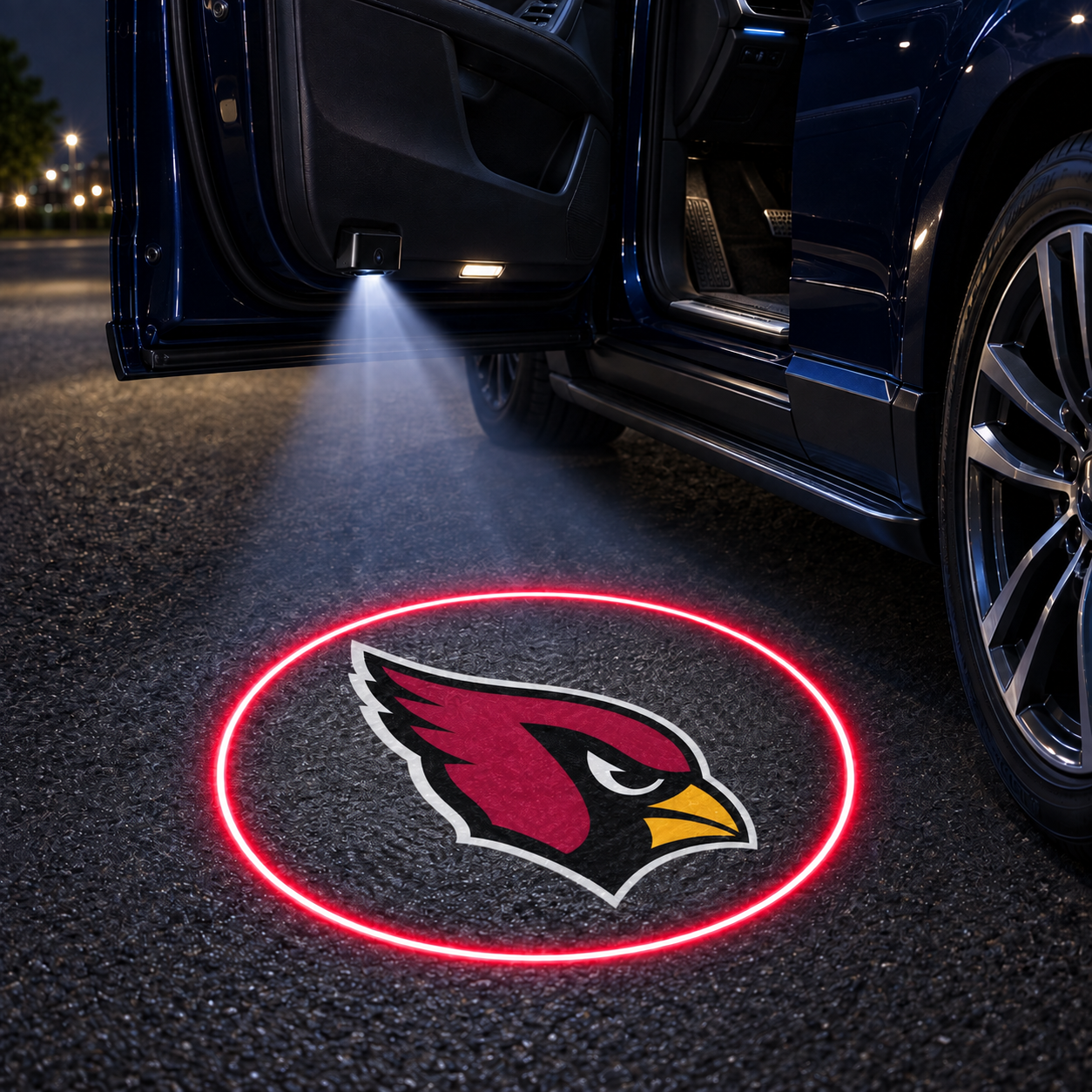 Football Team Car Door Projector Lights – Choose Your Favorite Team