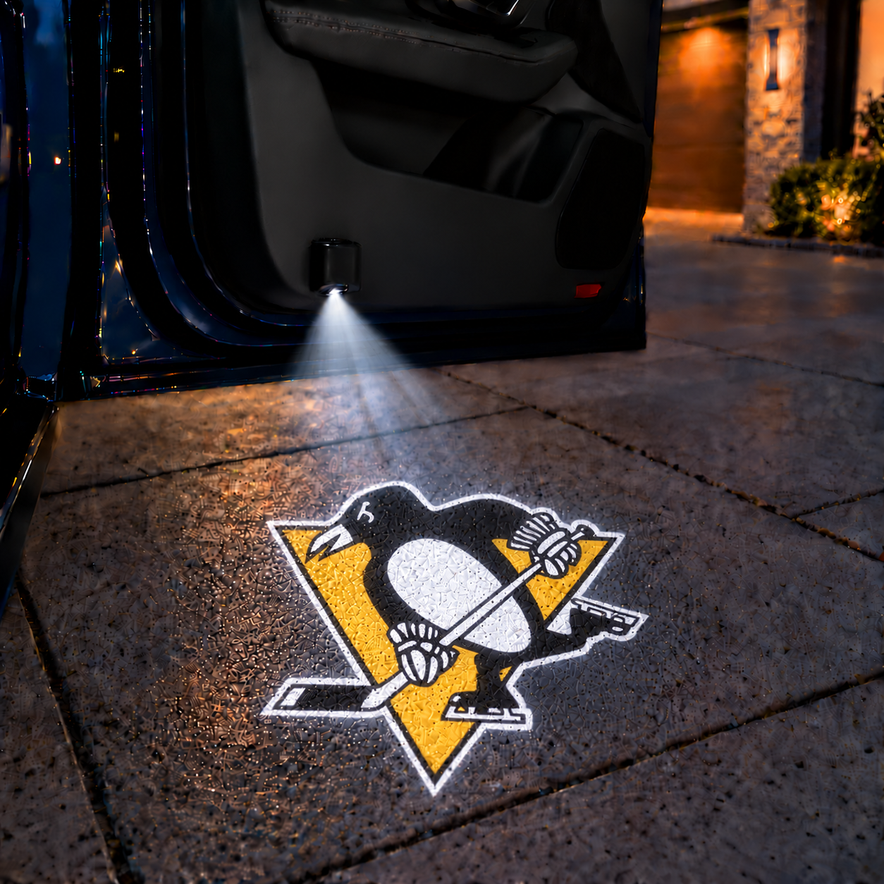 Hockey LED Car Door Projector Light