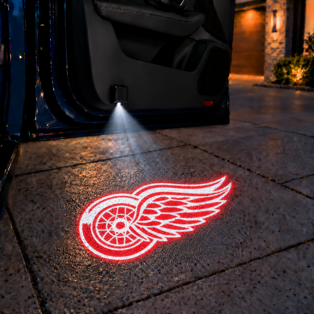 Hockey LED Car Door Projector Light
