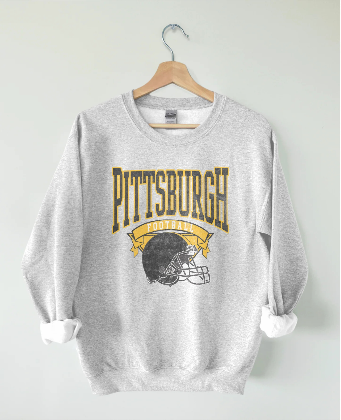 NFL Throwback Sweatshirt - Vintage Hometown Team Sweatshirt