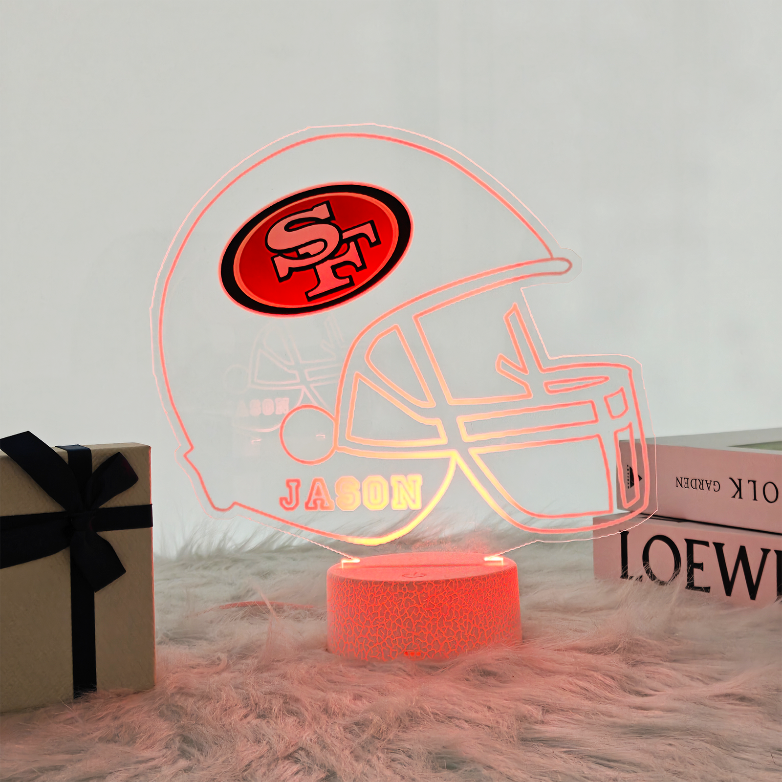 Personalized Football Sports LED Light