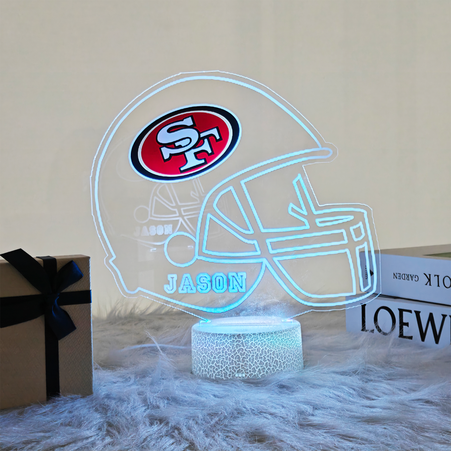 Personalized Football Sports LED Light
