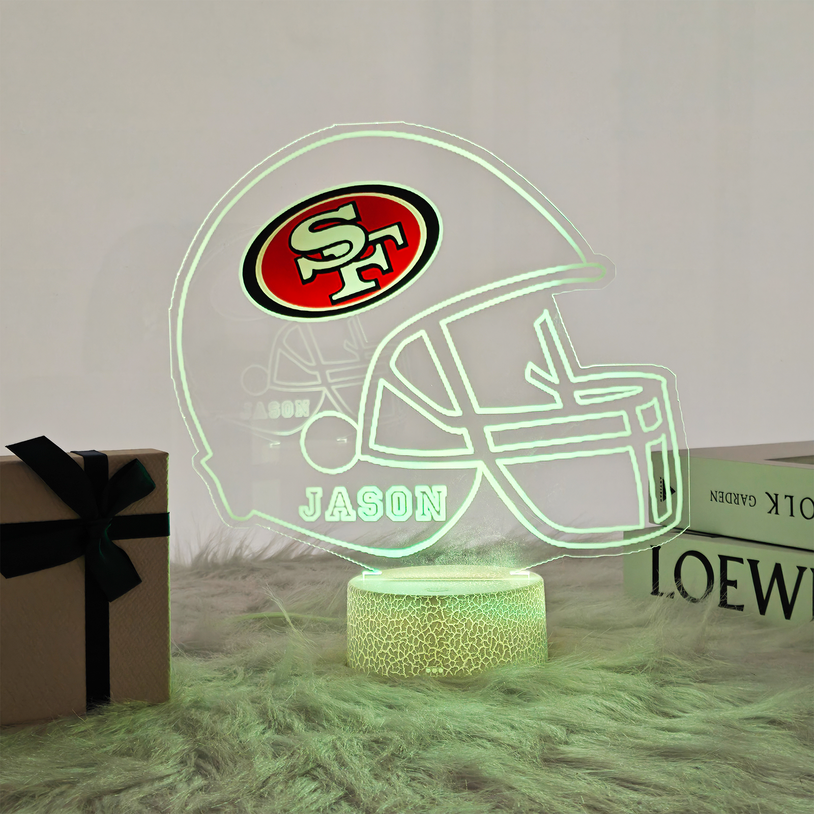 Personalized Football Sports LED Light