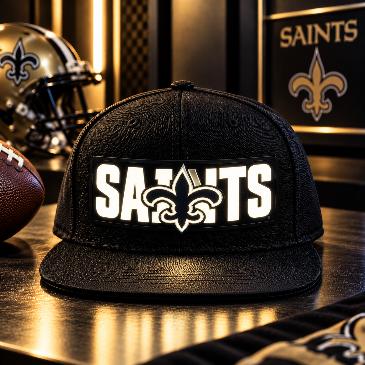 LED Football Team Cap – 32 Team Styles Available