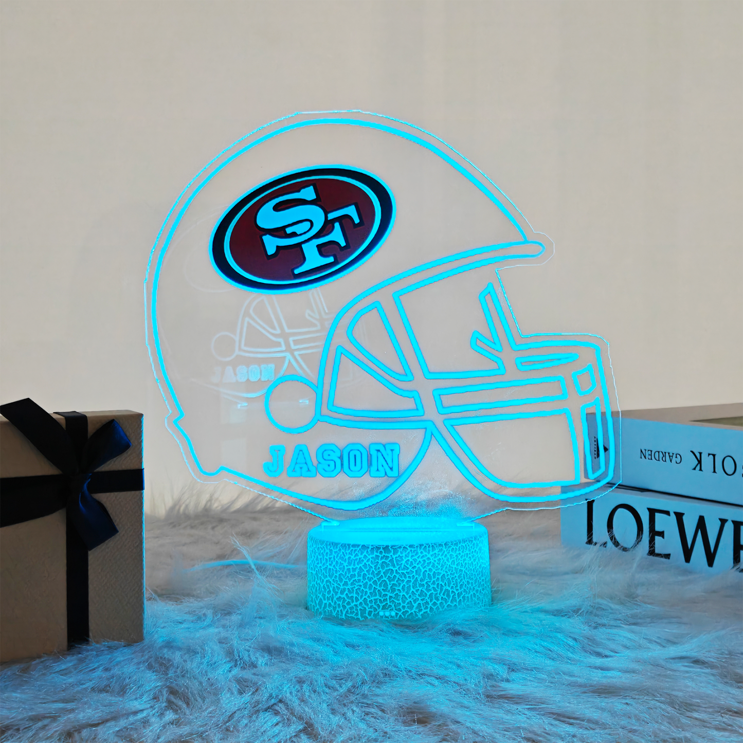 Personalized Football Sports LED Light