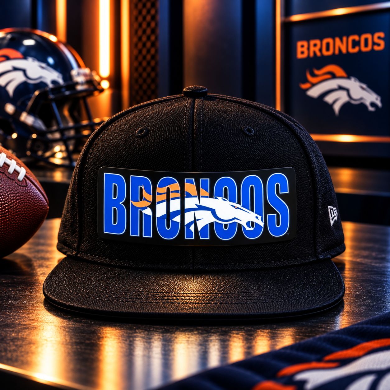 LED Football Team Cap – 32 Team Styles Available