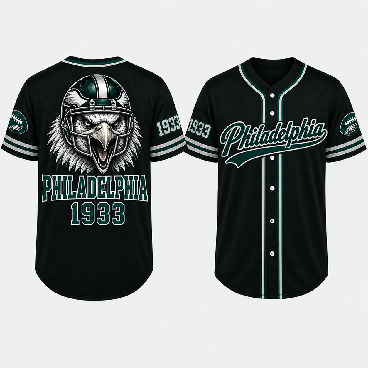 32-Team Football Heritage Baseball Jersey