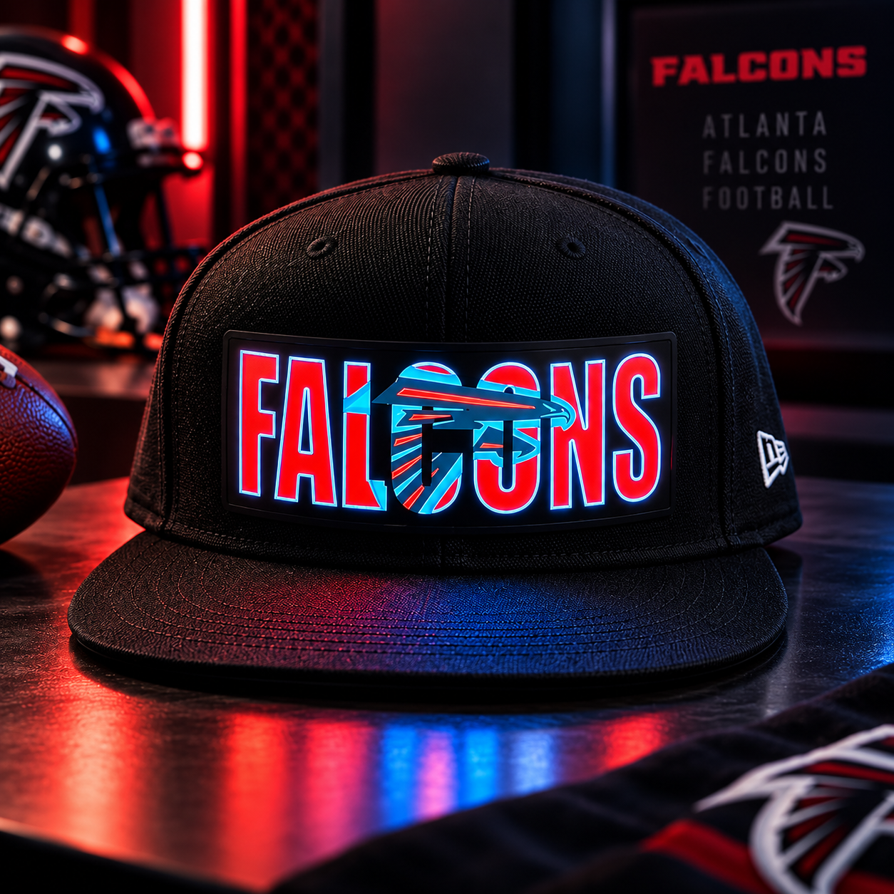 LED Football Team Cap – 32 Team Styles Available