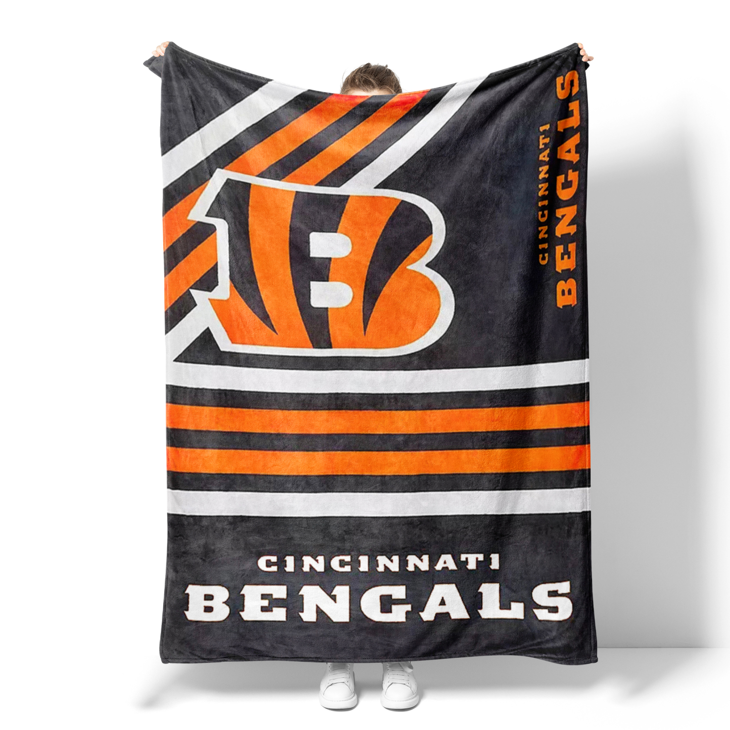 Personalized NFL Team Logo Blanket