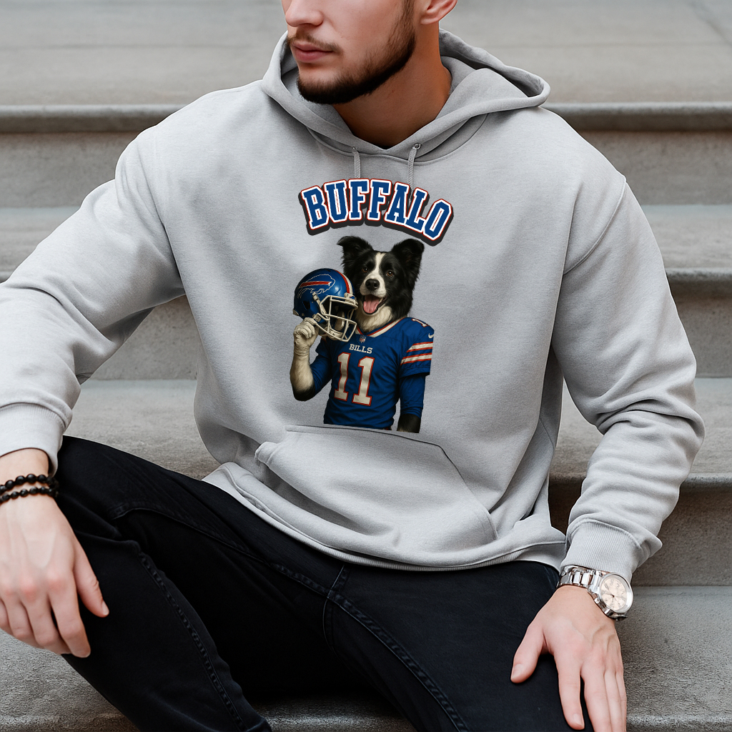Custom American Football Pet Print Sweatshirt