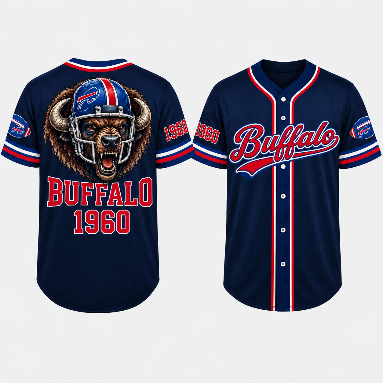 32-Team Football Heritage Baseball Jersey
