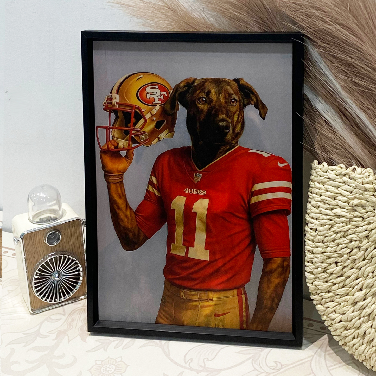 Custom NFL Raster Pet Portraits